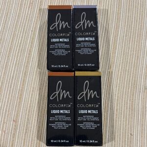 DM Colorfix Liquid Metals Set lot of 4 Sealed